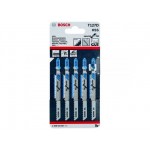 Пилка лобз. по алюминию T127D (5 шт.) BOSCH