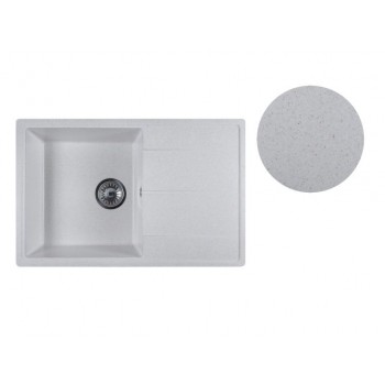Мойка кухонная из искусственного камня BENEFIT олово 730х470 мм, AV Engineering