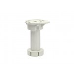 Опора кухонная регулируемая 95-125 мм, белая STARFIX