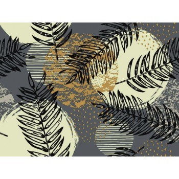 Клеенка столовая, нетканая основа с ПВХ покр., коллекция "DECO", 1 м.пог., PERFECTO LINEA