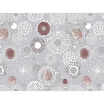 Клеенка столовая, нетканая основа с ПВХ покр., коллекция "DECO", 1 м.пог., PERFECTO LINEA