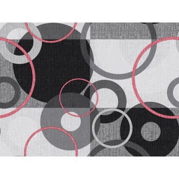 Клеенка столовая, нетканая основа с ПВХ покр., коллекция "DECO", 1 м.пог., PERFECTO LINEA