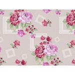 Клеенка столовая, нетканая основа с ПВХ покр., коллекция "DECO", 1 м.пог., PERFECTO LINEA