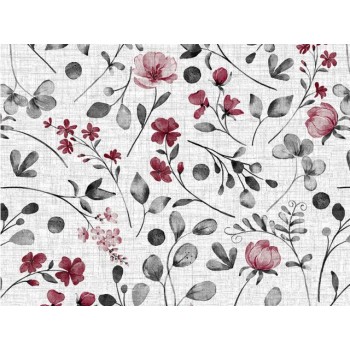 Клеенка столовая, нетканая основа с ПВХ покр., коллекция "DECO", 1 м.пог., PERFECTO LINEA