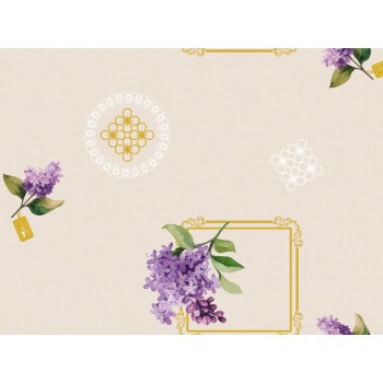 Клеенка столовая, нетканая основа с ПВХ покр., коллекция "DECO", 1 м.пог., PERFECTO LINEA