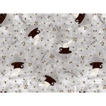 Клеенка столовая, нетканая основа с ПВХ покр., коллекция "DECO", 1 м.пог., PERFECTO LINEA