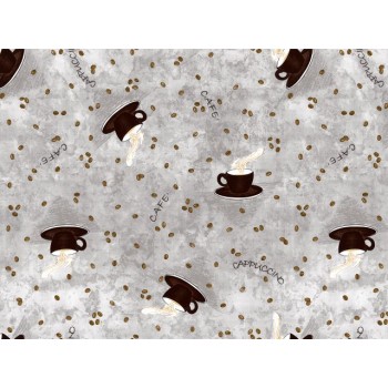 Клеенка столовая, нетканая основа с ПВХ покр., коллекция "DECO", 1 м.пог., PERFECTO LINEA