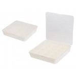 Органайзер для хранения мелочей с разделителями Keeplex Fiori L, 20х20х4,5 см, белое облако, KEEPLEX