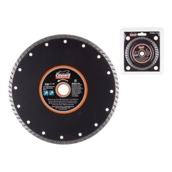 Алмазный круг 230х22 мм универс. Turbo GEPARD