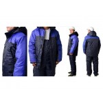 Костюм (куртка+п/к) утепленный "Балтика" (синий+василек Оксфорд) р-р 52-54 рост 182-188, РФ