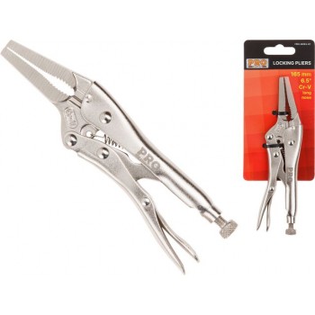 Зажим с фиксатором 165мм удлиненные губки PRO STARTUL (PRO-6053-01)