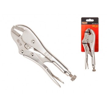 Зажим с фиксатором 180мм прямые губки PRO STARTUL (PRO-6054-01)