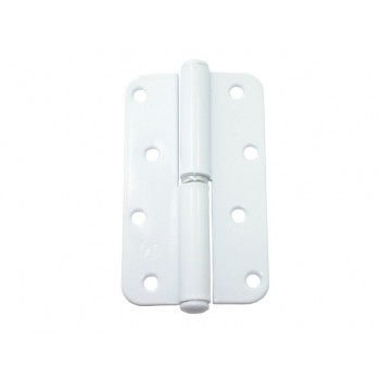 Петля 110 мм левая, белая STARFIX