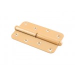 Петля 110 мм левая, зол.металлик STARFIX