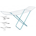 Сушилка для белья напольная, 16м, серия Maria, бело-голубая, PERFECTO LINEA