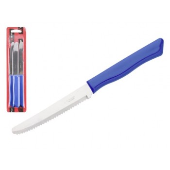 Набор ножей столовых, 3шт., серия PARATY, голубые сан марино, DI SOLLE