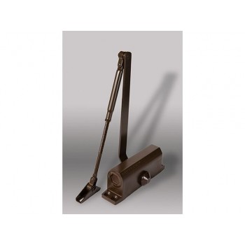 Доводчик дверной гидравлический NOTEDO DC-060-I (20-60кг) коричн.