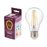 Лампа светодиодная филаментная A60 СТАНДАРТ 8 Вт E27 3000К ЮПИТЕР ДЕКОР