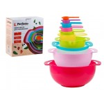 Набор мисок 10 предметов разноцветный, PERFECTO LINEA