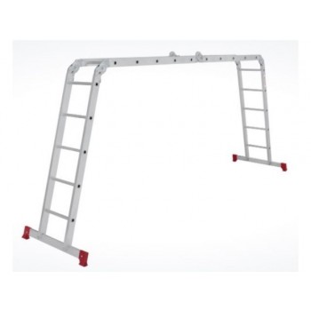 Лестница алюм. многофункц. трансформер 4х5 ступ., 14,8кг NV2320 Новая высота