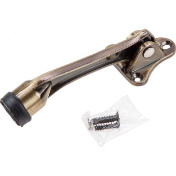 Фиксатор дверной L134 бронза STARFIX