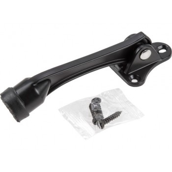 Фиксатор дверной L134 черный STARFIX