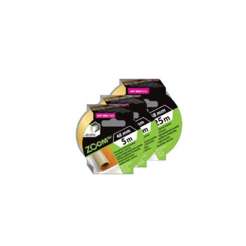 Лента двухсторонняя полипропиленовая клейкая 48ммх10м ZOOM