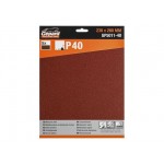 Шлифлист 230х280мм Р40 бум.осн. 5шт. GEPARD (GP5011-40)