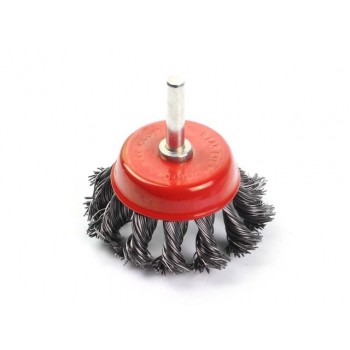 Щетка д/дрели "чашка" косич. 50мм GEPARD (GP0855-50)