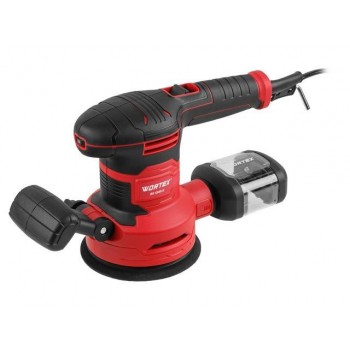 Эксцентриковая шлифмашина WORTEX RS 1245 E в кор. 430 Вт, 125 мм, 7000-14000 об/мин