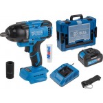 Аккум. ударный гайковерт BULL SC 1807 Xcase, XLTpro, БЕСЩЕТ., 18 В, 750 Н*м, 1/2", 1х4 А*ч, з/у 4 А