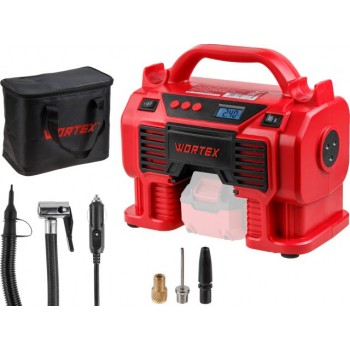 Аккум. компрессор WORTEX CTI 1810 в кор. ALL1 XLT SOLO 18 В, 11 бар, 9/360 л/мин