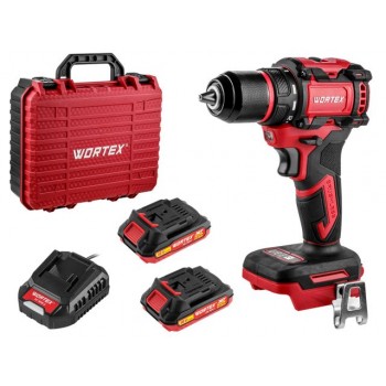 Аккум. дрель-шуруповерт WORTEX BD 2025-1 DLi в чем. ALL1 XLT БЕСЩЕТ, 18 В, 50 Н*м, 2х2 А*ч, БЗП 13 м