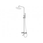 Душевая термостатическая система с изливом (Lt), серия THS хром, AV Engineering
