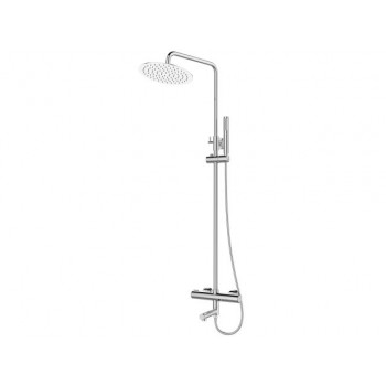 Душевая термостатическая система с изливом (Lt), серия THS хром, AV Engineering