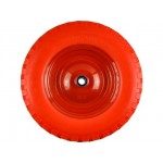 Колесо полиурет. 4.00-8" (подшипн. усил. ф35x20 мм, для оси 20x90мм)