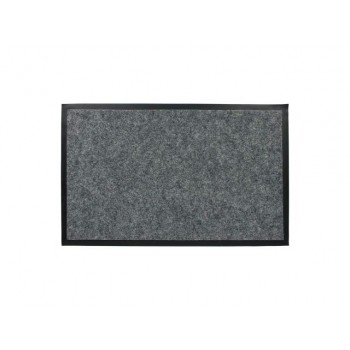 Коврик влаговпитывающий, ребристый “TRIP” 50*80 см "VORTEX", серый