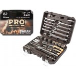 Набор головок и ключей 82пр. 1/4",1/2" PRO STARTUL DAKAR (PRO-082DK)