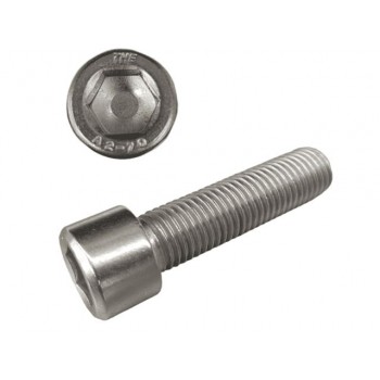 Винт М8х50 мм с внутр. шестигр., нерж.сталь (А2) DIN 912 (100 шт в карт. уп.)