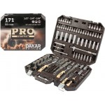 Набор головок и бит 171пр. 1/4",3/8",1/2" PRO STARTUL DAKAR (PRO-171DK)