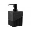 Диспенсер (дозатор) для мыла ELEMENT MARBLE, черный, PERFECTO LINEA