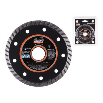 Алмазный круг 115х22 мм универс. Turbo GEPARD
