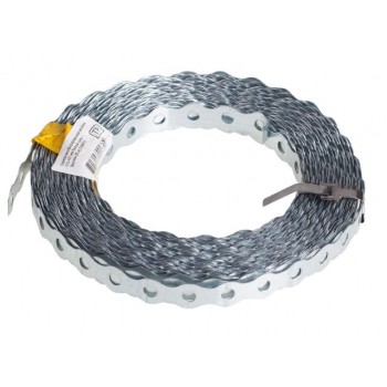 Лента перфорированная волна 0.5х12 мм (рулон 25м) Цвiк