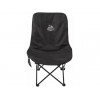 Кресло складное кемпинговое с карманом + чехол, черное, ARIZONE