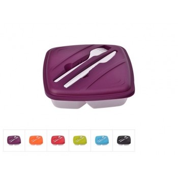 Контейнер Easy Lunch (Легкий обед) 19,5х19,5 см д/пищ. продуктов, DRINA