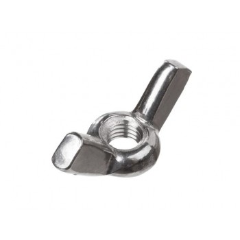 Гайка М6 барашковая, нерж. сталь (А2), DIN 315 (10 шт в зип-локе) STARFIX