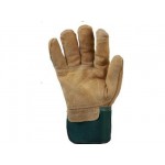Перчатки комбинированные кожаные, коричневый/зеленый JETA SAFETY Blacksmith Comfort