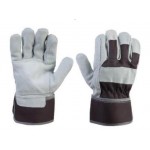 Перчатки комбинированные кожаные, серый/темно-серый JETA SAFETY Blacksmith Pro