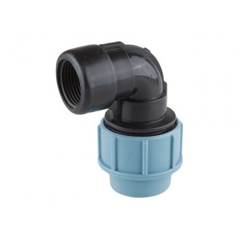Колено 32 х 3/4" вн. (для ПЭ труб), AV Engineering