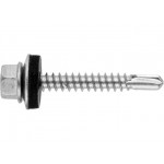 Саморез кровельный 4.8х60 мм цинк, шайба с прокл., PT3 (3000 шт в коробе) STARFIX